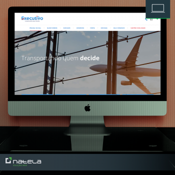 Novo site Executivo Transportes